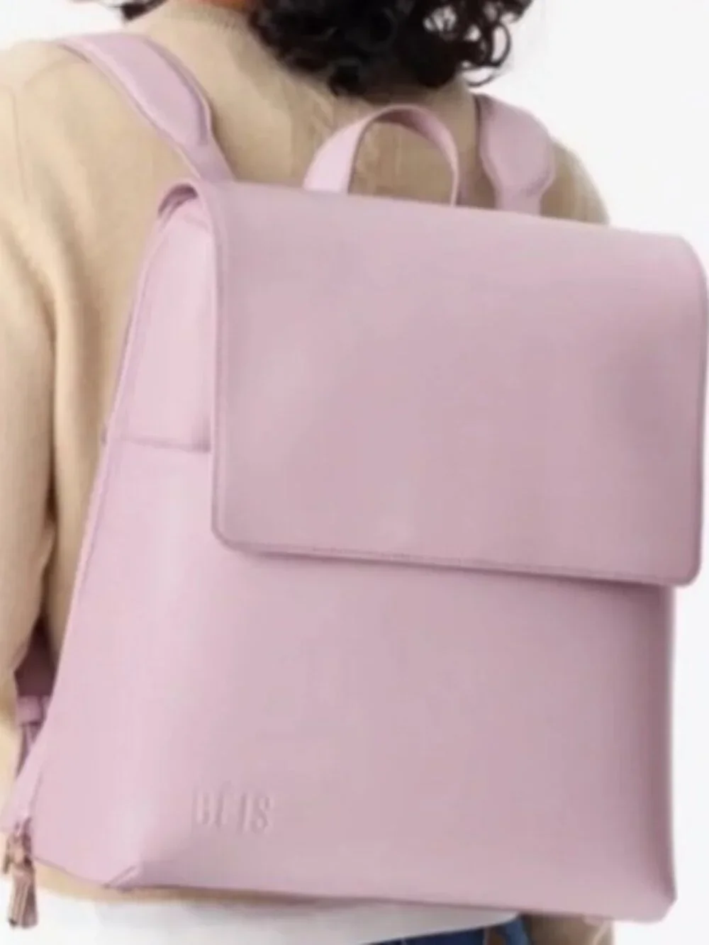 Beis Wicked Backpack in Wicked Pink LIKE NEW